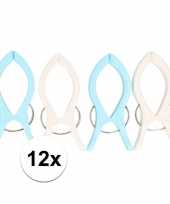 12x handdoek anti wind grote klemmen 10157300