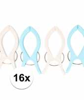 16x handdoek anti wind grote klemmen 10157301