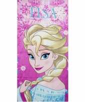 Disney frozen elsa badlaken badlaken roze 70 x 140 cm