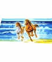 Paarden badlaken groot 150 x 70 cm